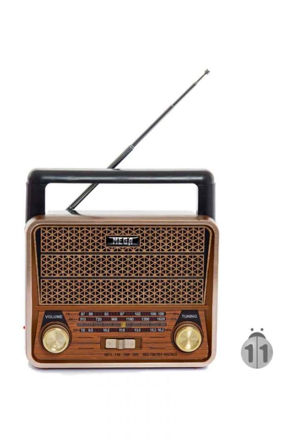 Mg-1967bt Antika Bluetooth Usb+hafıza Kartlı Radyo